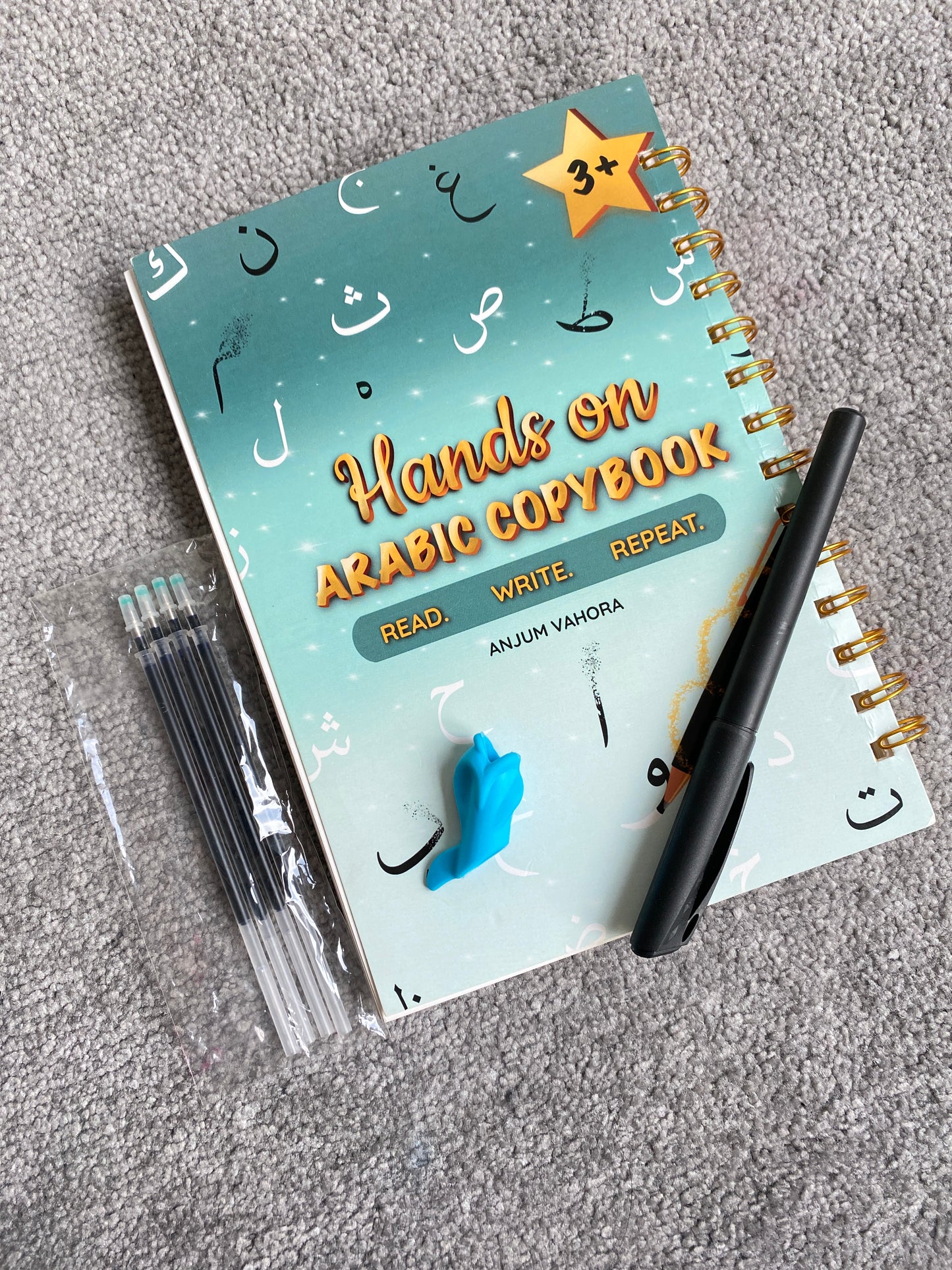 Hands on arabic copybook