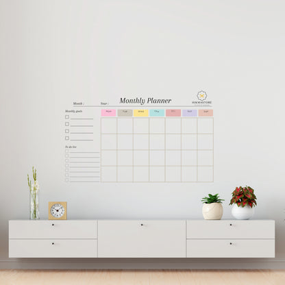 Hikmastickys Monthly Planner + Whiteboard pen - Hikma Store